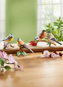 Clearance BADER Vogel-Figuren aus hochwertigem Biskuitporzellan BUNT