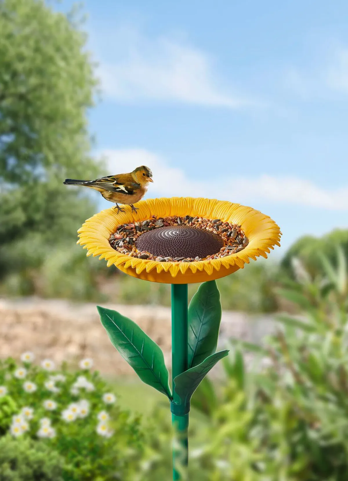 Sale BADER Vogelfutterstation Sonnenblume GRÜN-GELB