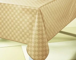 Clearance BADER Wachstischtuch in bewährter Qualität BEIGE