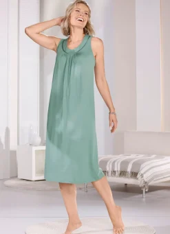 Best BADER Wadenlanges Nachthemd mit breiten Trägern JADE
