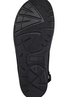 WALDLÄUFER Waldläufer, bequeme Damen-Sandalen, Weite H, mit herausnehmbarem Fußbett SCHWARZ