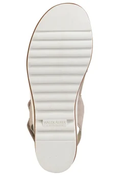 Online WALDLÄUFER Waldläufer, bequeme Damen-Sandalen, Weite H, mit herausnehmbarem Fußbett BEIGE
