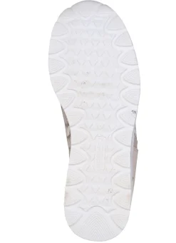Sale BADER Waldläufer, bequeme Damen-Schnürschuhe, Weite H, mit herausnehmbarem Fußbett BEIGE-GOLD