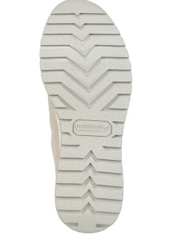 Hot WALDLÄUFER Waldläufer, bequeme Damen-Schnürschuhe, Weite H, mit herausnehmbarem Fußbett CHAMPAGNER