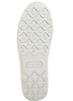 New WALDLÄUFER Waldläufer, bequeme Damen-Schnürschuhe, Weite H, Sohle mit Abrollfunktion NATURWEISS