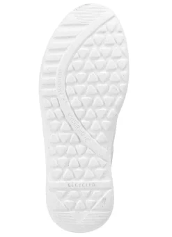 Clearance BADER Waldläufer, bequeme Damen-Schnürschuhe, Weite K, mit herausnehmbarem Fußbett BLEU-SILBER