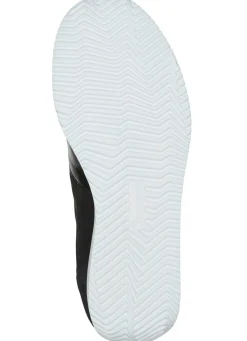 Best WALDLÄUFER Waldläufer, bequeme Damen-Schnürschuhe, Weite H, mit herausnehmbarem Fußbett SCHWARZ