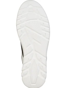 Sale WALDLÄUFER Waldläufer, bequeme Damen-Schnürschuhe, Weite H, mit herausnehmbarem Fußbett SCHWARZ-WEISS