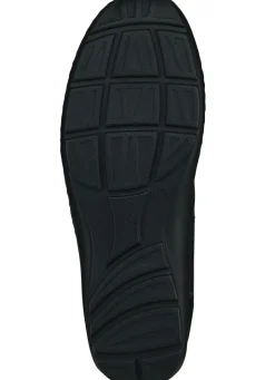 Outlet WALDLÄUFER Waldläufer, bequeme Damen-Slipper, Weite H, mit herausnehmbarem Fußbett SCHWARZ