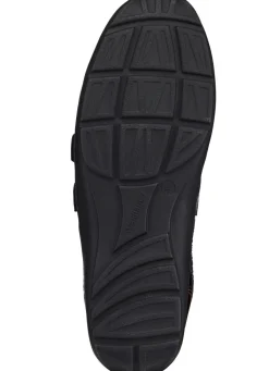 New WALDLÄUFER Waldläufer, bequeme Damen-Slipper, Weite H, mit herausnehmbarem Fußbett BURGUND