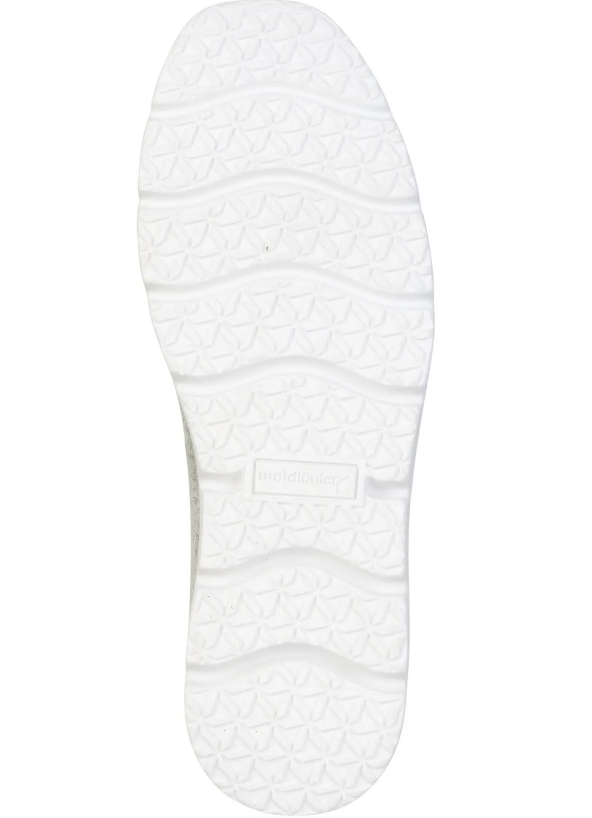 Discount WALDLÄUFER Waldläufer, bequeme Damen-Slipper, Weite H, mit herausnehmbarem Fußbett SILBER