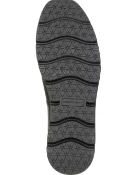 Hot WALDLÄUFER Waldläufer, bequeme Damen-Slipper, Weite H, mit herausnehmbarem Fußbett SCHWARZ