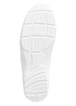 New WALDLÄUFER Waldläufer, bequeme Damen-Slipper, Weite H, mit herausnehmbarem Fußbett BLEU