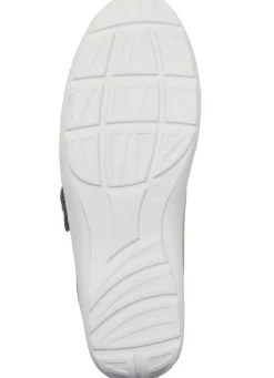 Sale WALDLÄUFER Waldläufer, bequeme Damen-Slipper, Weite H, mit herausnehmbarem Fußbett MATTSILBER