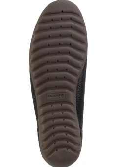 Best BADER Waldläufer, bequeme Damen-Slipper, Weite H, mit herausnehmbarem Fußbett SCHWARZ