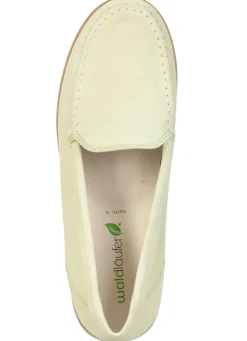 Discount WALDLÄUFER Waldläufer, bequeme Damen-Slipper, Weite H, mit herausnehmbarem Fußbett LIMONE