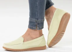 Discount WALDLÄUFER Waldläufer, bequeme Damen-Slipper, Weite H, mit herausnehmbarem Fußbett LIMONE