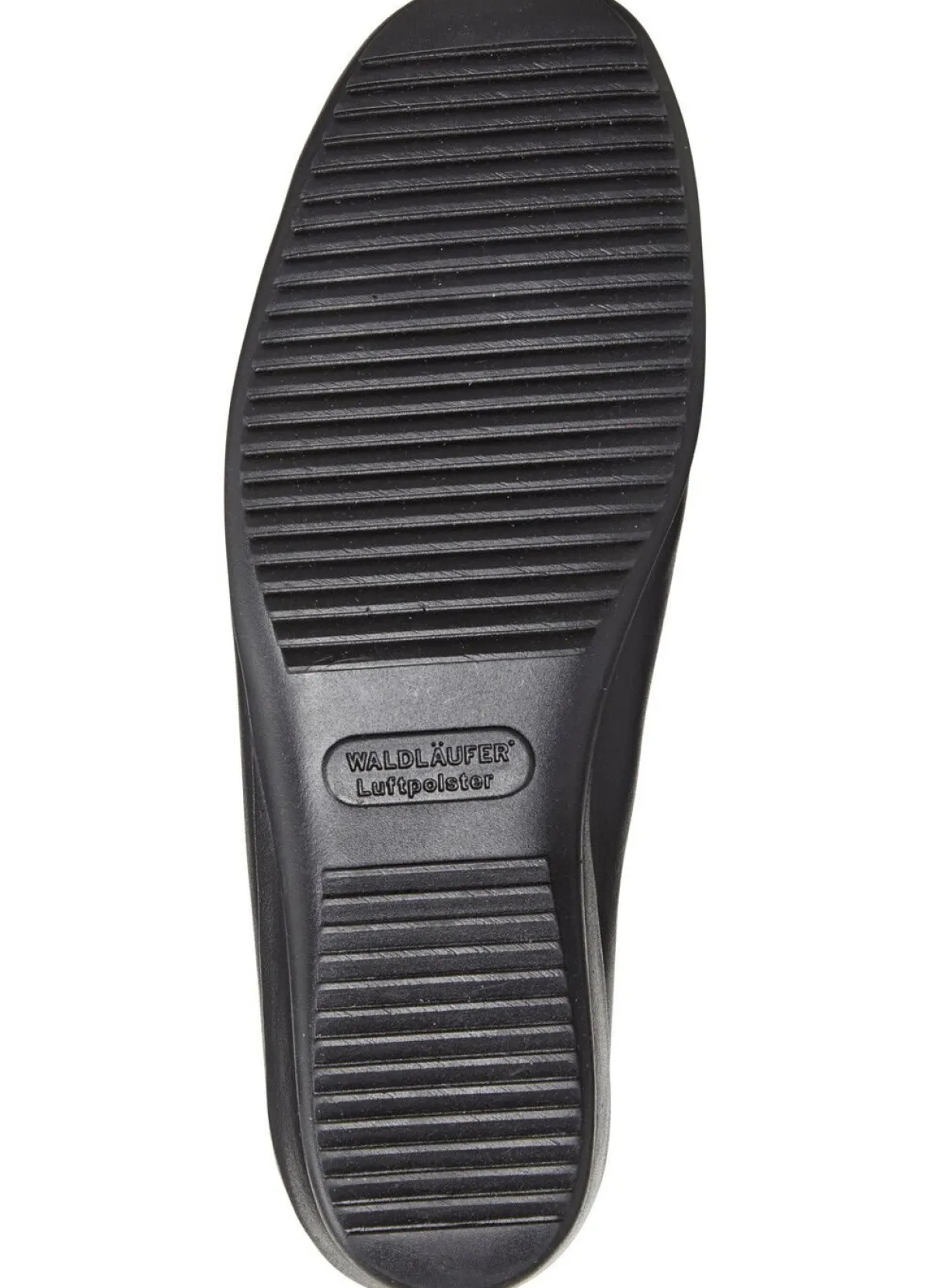 WALDLÄUFER Waldläufer, bequeme Damen-Slipper, Weite H, mit herausnehmbarem Fußbett SCHWARZ-BURGUND