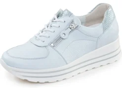 Sale mydeer Waldläufer, bequeme Damen-Sneaker, Weite H, mit herausnehmbarem Fußbett BLEU
