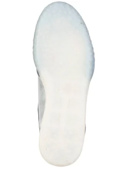 Clearance WALDLÄUFER Waldläufer, bequeme Damen-Sneaker, Weite H, mit herausnehmbarem Fußbett JEANSBLAU-SILBER