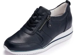 Online WALDLÄUFER Waldläufer, bequeme Damen-Sneaker, Weite H, mit herausnehmbarem Fußbett NACHTBLAU