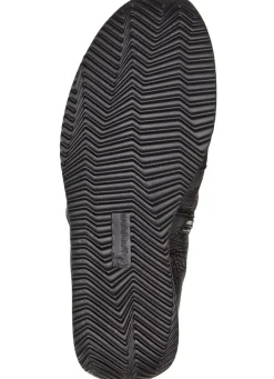 Hot WALDLÄUFER Waldläufer, bequeme Damen-Stiefeletten, Weite H, aus Hirschleder SCHWARZ