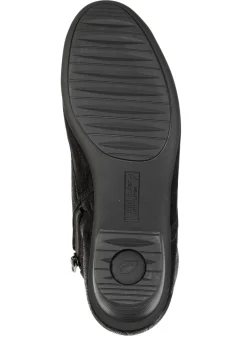 Clearance WALDLÄUFER Waldläufer, bequeme Damen-Stiefeletten, Winterschuhe, Weite H, mit herausnehmbarem Fußbett SCHWARZ