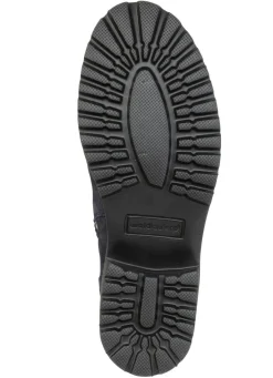 Outlet WALDLÄUFER Waldläufer, bequeme Damen-Stiefeletten, Winterschuhe, Weite H, mit herausnehmbarem Fußbett MARINE