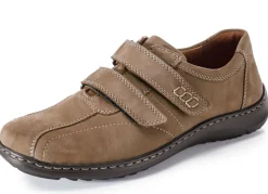 Outlet WALDLÄUFER Waldläufer, bequeme Herren-Slipper, Weite H, mit herausnehmbarem Fußbett TABAKBRAUN