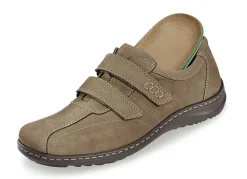 Outlet WALDLÄUFER Waldläufer, bequeme Herren-Slipper, Weite H, mit herausnehmbarem Fußbett TABAKBRAUN