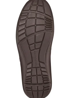 Clearance WALDLÄUFER Waldläufer, bequeme Herren-Schnürschuhe, Weite H, mit herausnehmbarem Fußbett DUNKELBRAUN