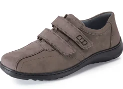 Hot WALDLÄUFER Waldläufer, bequeme Herren-Slipper, Weite H, mit herausnehmbarem Fußbett GRAFIT