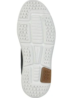 New WALDLÄUFER Waldläufer, bequeme Herren-Sneaker, Weite H, mit herausnehmbarem Fußbett MARINE-GRAU