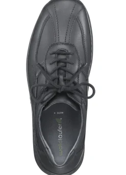 Online WALDLÄUFER Waldläufer, bequeme Herren-Schnürschuhe, Weite H, mit herausnehmbarem Fußbett SCHWARZ