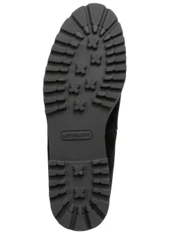 New WALDLÄUFER Waldläufer, elegante Damen-Ballerinas, Weite H, mit herausnehmbarem Fußbett SCHWARZ