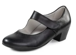 Online WALDLÄUFER Waldläufer, elegante Damen-Pumps, Weite H, mit herausnehmbarem Fußbett SCHWARZ