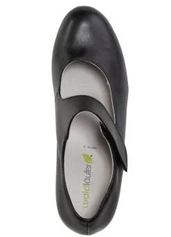 Online WALDLÄUFER Waldläufer, elegante Damen-Pumps, Weite H, mit herausnehmbarem Fußbett SCHWARZ