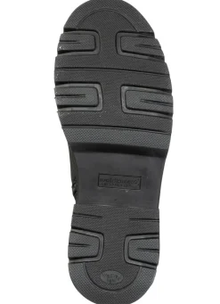 New WALDLÄUFER Waldläufer, gefütterte Damen-Stiefeletten, Winterschuhe, Weite H, mit Lammfell SCHWARZ