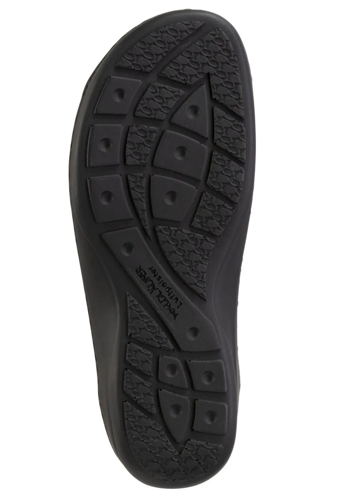 Online WALDLÄUFER Waldläufer Pantolette mit Metallschmuck mit Glitzersteinchen SCHWARZ
