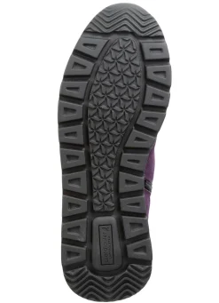 Clearance WALDLÄUFER Waldläufer Schnür-Bootie mit Besätzen aus Lackleder LILA