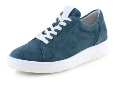 Best WALDLÄUFER Waldläufer Sneaker aus bestem Veloursleder JEANS