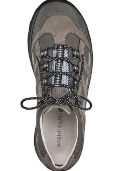 WALDLÄUFER Waldläufer, sportliche Damen-Schnürschuhe, Weite H, mit herausnehmbarem Fußbett GRAU-PLATIN