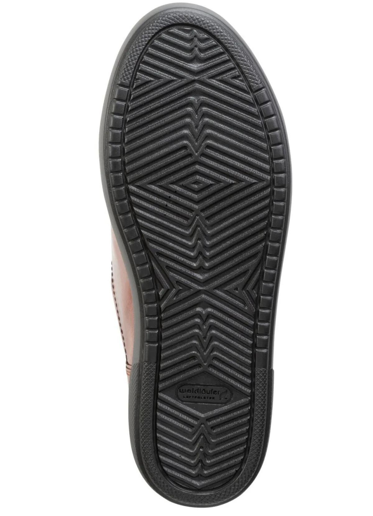 WALDLÄUFER Waldläufer, trendige Damen-Schnürschuhe, Weite H, mit herausnehmbarem Fußbett BRAUN