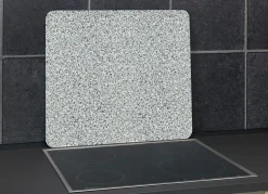 Discount WENKO Wandblende aus Glas in -Optik GRANIT