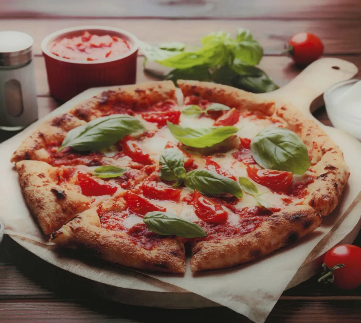 WENKO Wandblende aus Glas mit -Motiv PIZZA