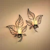 Outlet BADER Wandkerzenhalter, 2er-Set, mit LED-Echtwachskerzen