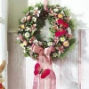 Outlet BADER Wandkranz mit Frühlingsblumen