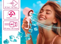 Discount BADER Wasserventilator Lady Air Cooler PINK