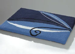 New BADER Weiche Badgarnitur mit rutschhemmender Rückseite BLAU