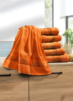 BADER Weiche Frottier-Serie mit hochwertiger Jacquard-Bordüre TERRA